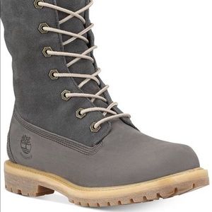 Timberland W Teddy Fleece Waterproof boots - Gray
